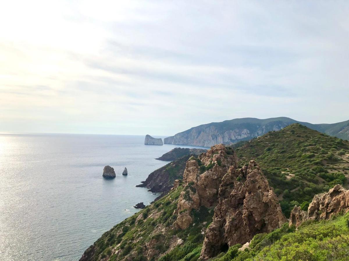 Aragonite Azzurra Casa Vacanza Гоннеза Екстер'єр фото