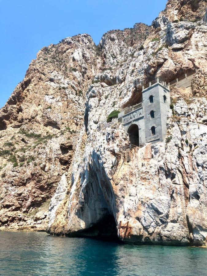 Aragonite Azzurra Casa Vacanza Гоннеза Екстер'єр фото